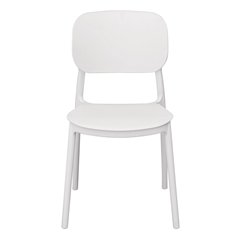 Sedia Enna In Polipropilene Con Fibra Di Vetro  - Bianco