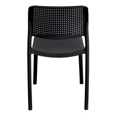 Sedia Ravenna In Polipropilene Con Fibra Di Vetro  - Antracite