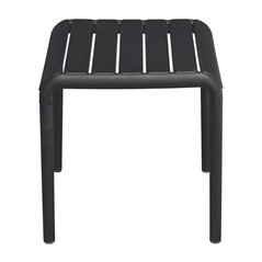 Tavolino In Polipropilene Con Fibra Di Vetro 45x45 cm - Antracite