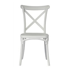 Sedia Trattoria In Polipropilene Con Fibra Di Vetro - Bianco