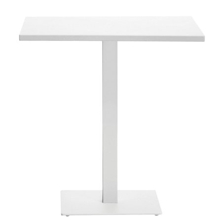 Greenwood 70x70 cm Aluminum Top - White