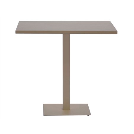 Greenwood 80x80 cm Aluminum Top - Dove Gray