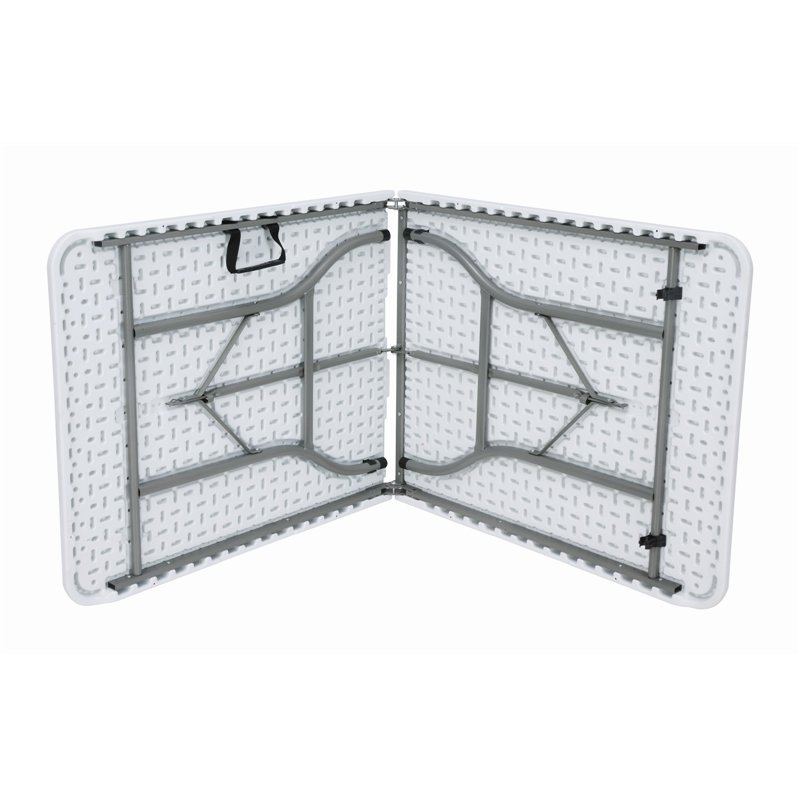 Mesa de jardÍn plegable de polietileno para catering de 180x75 cm Greenwood