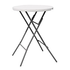 Tavolo Alto Catering In Polietilene Ø80 cm