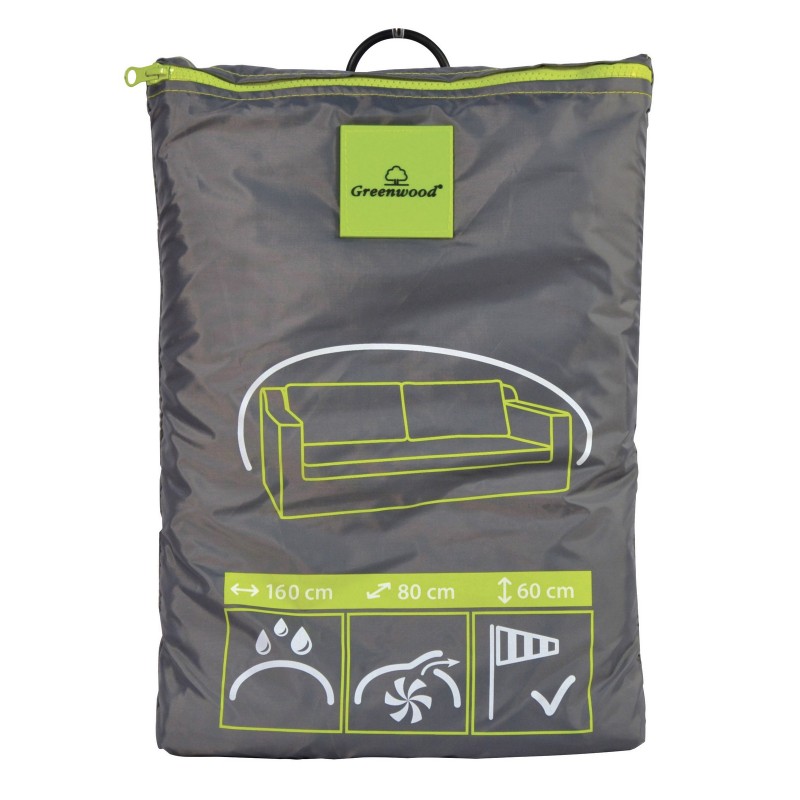 Funda protectora para sofá de dos plazas 160x80 - Poliéster impermeable Greenwood