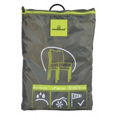 Greenwood Protective Cover for a stack of four chairs 66x66x120 - Waterproof Polyester