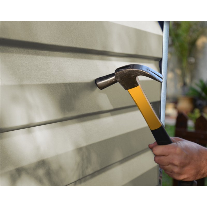 Canopia Skylight Caseta de jardín de policarbonato 229x185x217 cm Arena