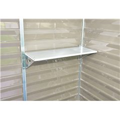 Canopia Skylight Casetta Da Giardino in Policarbonato 229X185X217 cm Sabbia