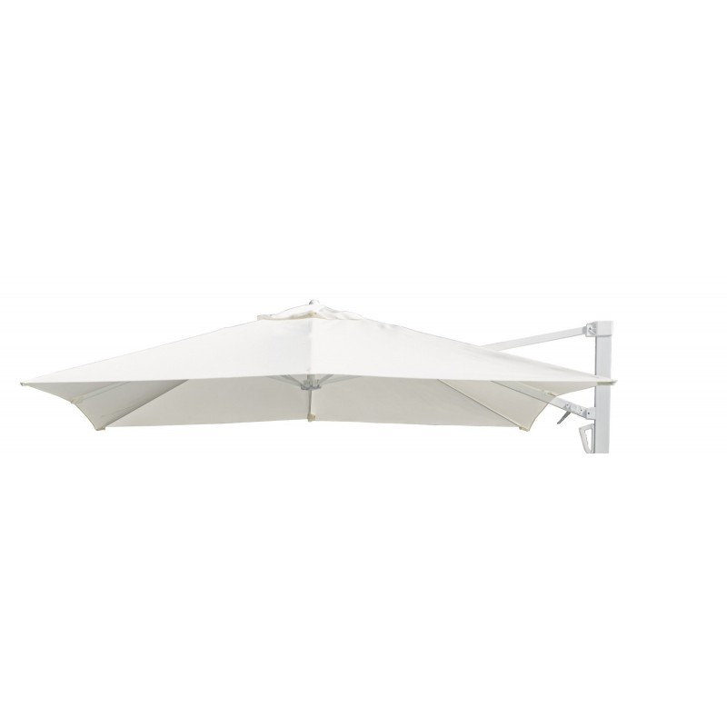 Tela de recambio blanca de 3x3 m para Sombrilla de jardín E5072B Greenwood