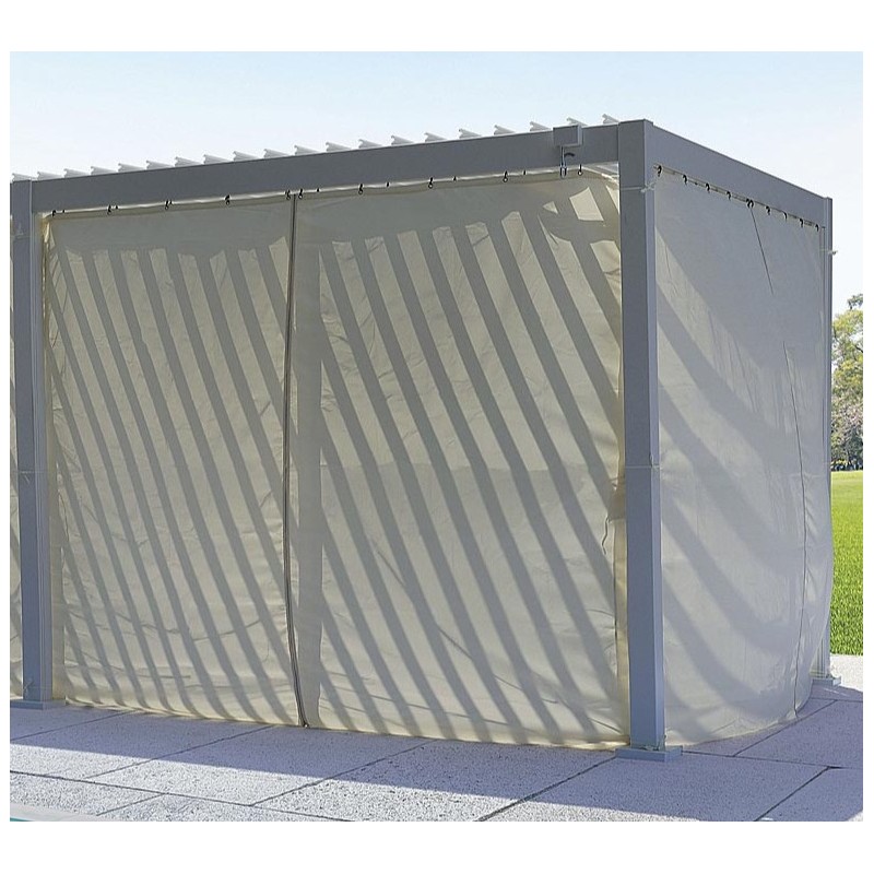 Juego de cortinas y mosquiteras para pérgola de Texas 3x4 m Greenwood