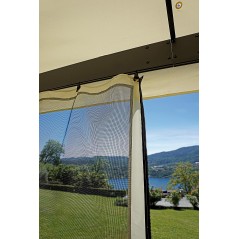 Juego de cortinas antimosquitos para Cenador de jardín de 3x4 m GAZ034 Greenwood