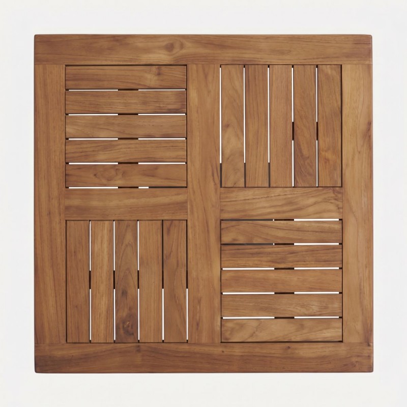 Greenwood Teak top 70x70 cm