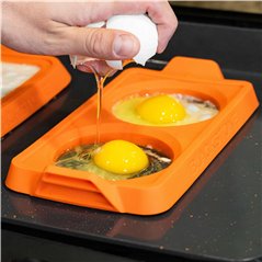 Moldes para huevos de 2 secciones Blackstone 3 piezas Cód. 5600EU