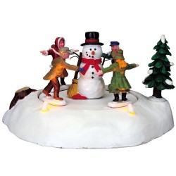 The Merry Snowman Battery-Operated (4.5V) Cod. 84776