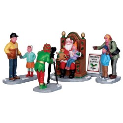 Photos with Santa Set of 5 Cod. 22032