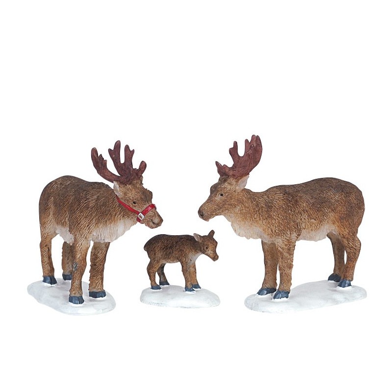 Reindeer Set of 3 Cod. 62242