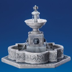 Modular Plaza-Fountain with 4.5V Adapter Ref. 64061