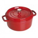 Cocotte 24 cm Rojo de Hierro Fundido