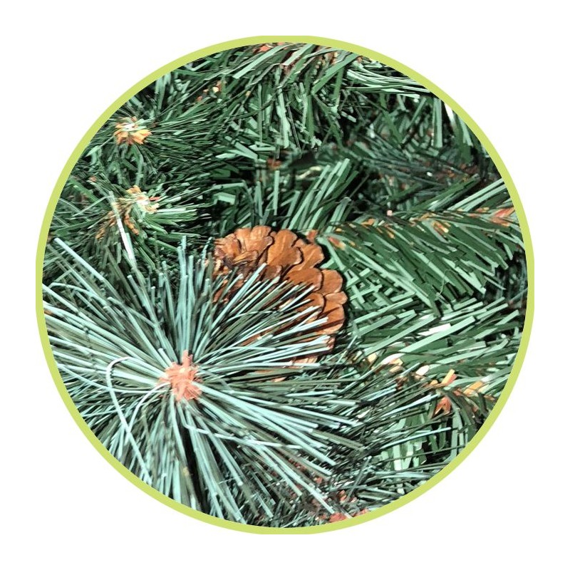 Árbol de Navidad Slim Norwich Pine 180 cm