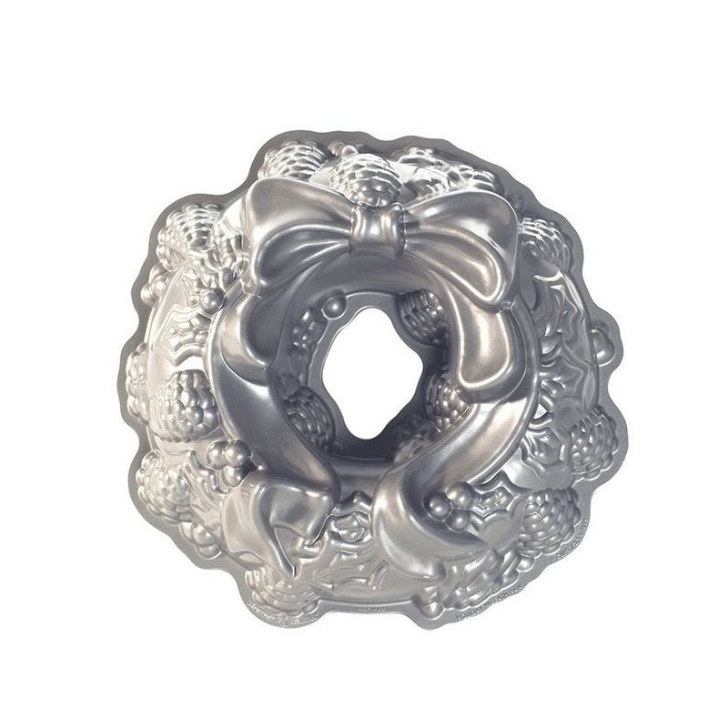 Molde de corona navideña