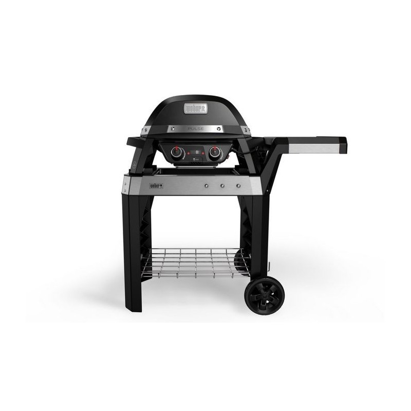 Weber Pulse 2000 Barbacoa Eléctrica Negra con Soporte Cód. 85010053