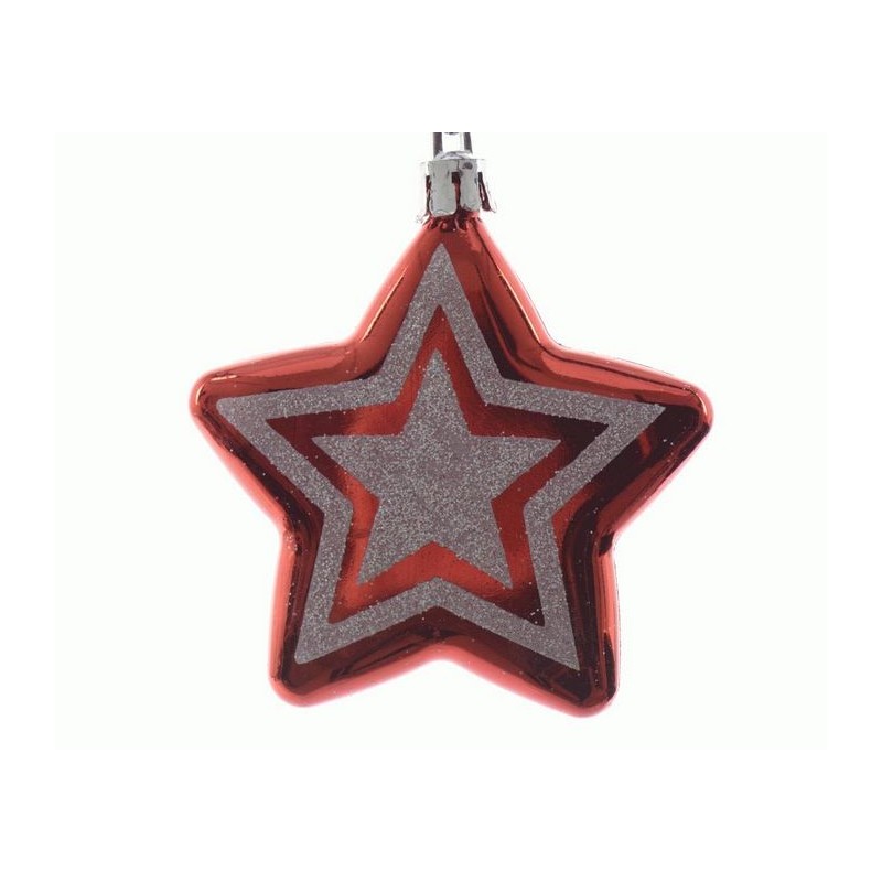 Red Star to Hang. Set of 2