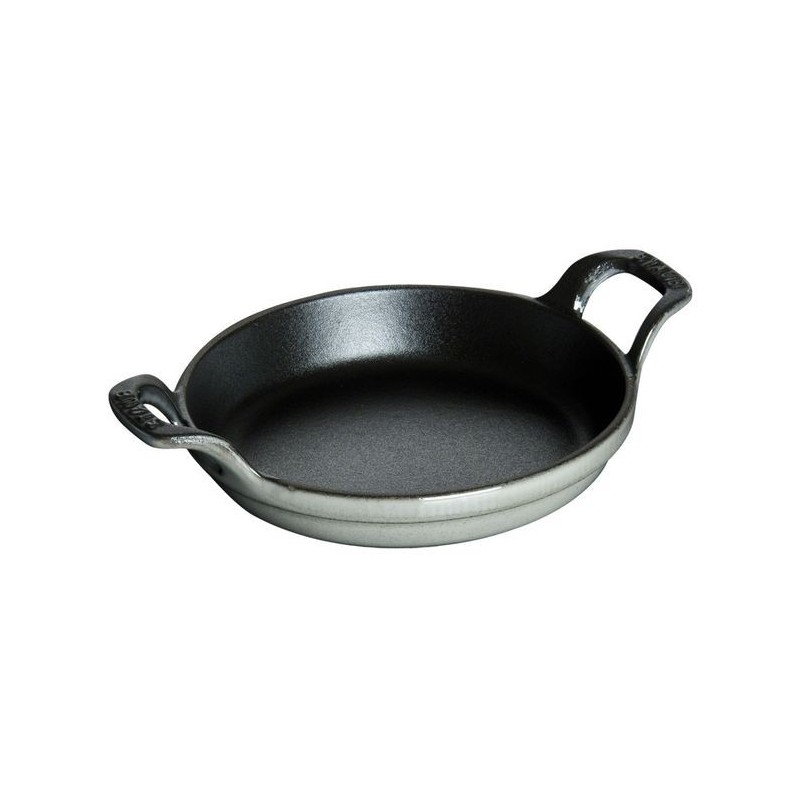 Mini Saucepan 12 cm Graphite Gray in Cast Iron