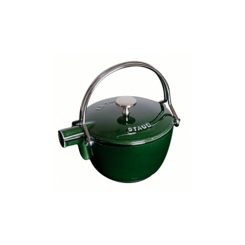 Cast Iron Teapot 16.5 cm Green Basil