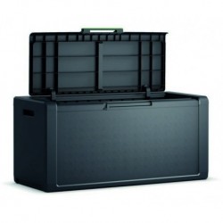 Keter Moby Chest - Waterproof Multipurpose Chest IPX1 Cert. - Double Handle Color (Green or Grey) 118X49X55H
