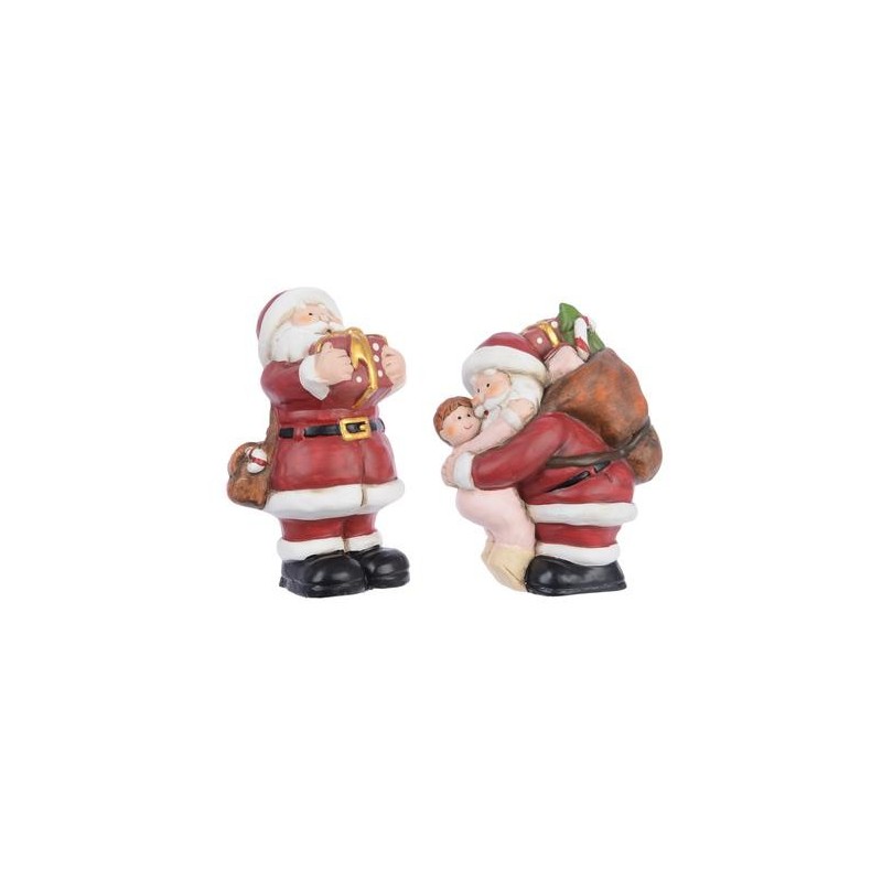 Santa Claus in Terracotta 12 cm. Single piece