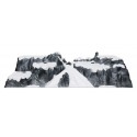 Ski Slope Landscape 120 x 40 x 25 cm