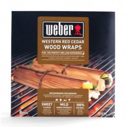 Weber Western Red Cedar Wood Wraps Ref. 17521