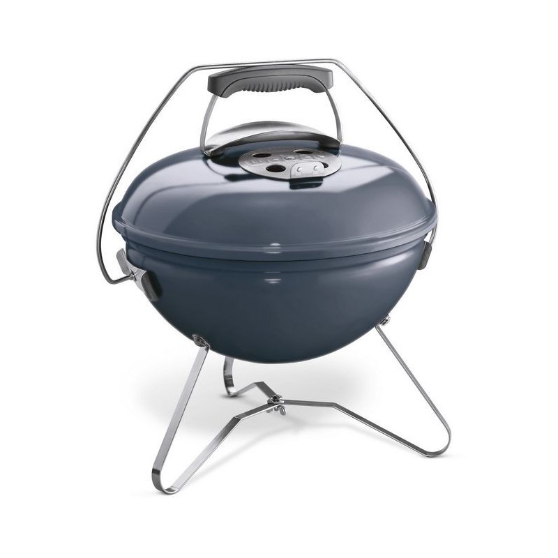 Weber Smokey Joe Premium Charcoal Barbecue 37cm Slate Blue Ref. 1126804