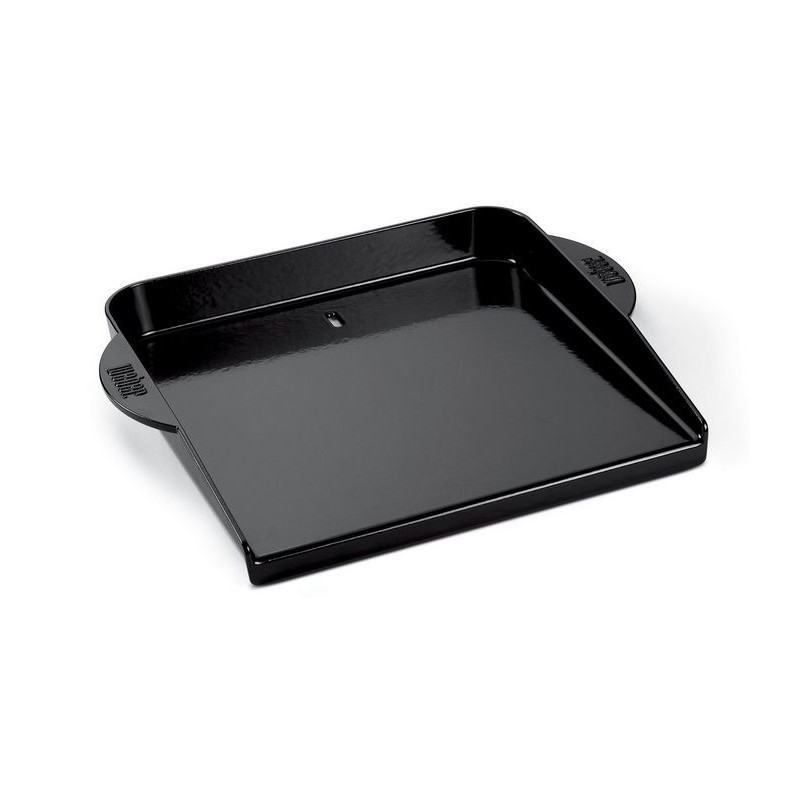 Enamelled Cast Iron Griddle for Weber Gas Barbecue Ref. 6466 Enamelled Cast Iron Griddle for Weber Gas Barbecue Ref. 6466