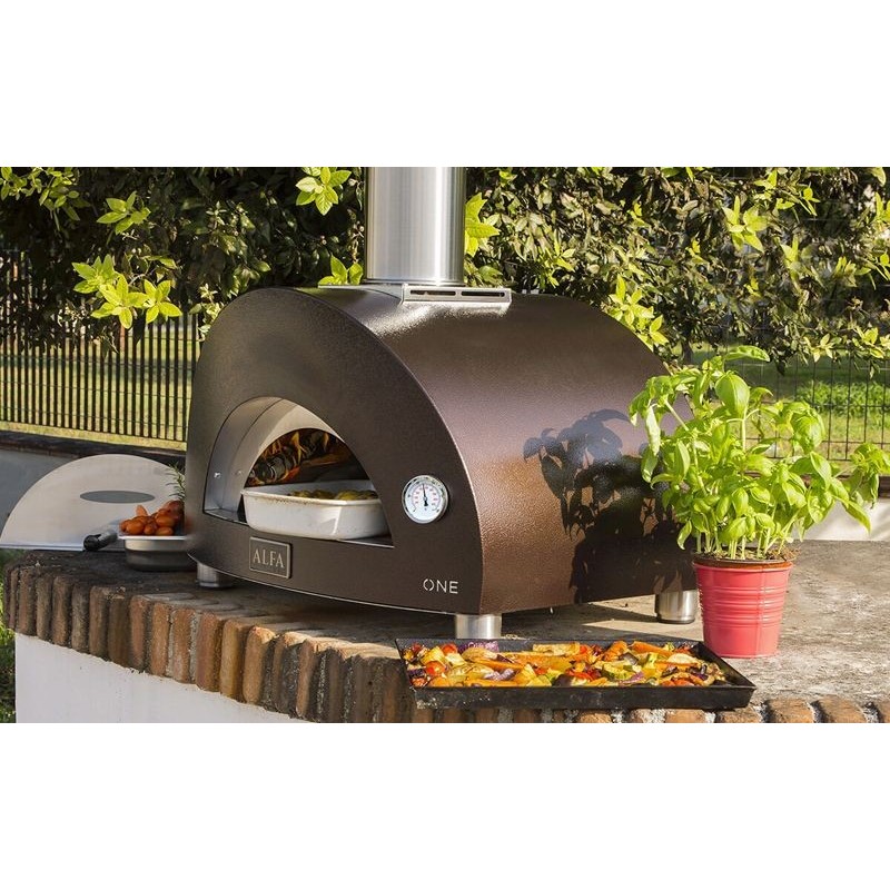 AlfaForni Forno per Pizza ONE colore Rame a Gas GPL