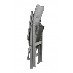 Chair with High Back ZEN IT LaFuma LFM2831 Silver/Titane