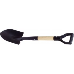 Stocker Steel shovel with wooden handle 70 cm