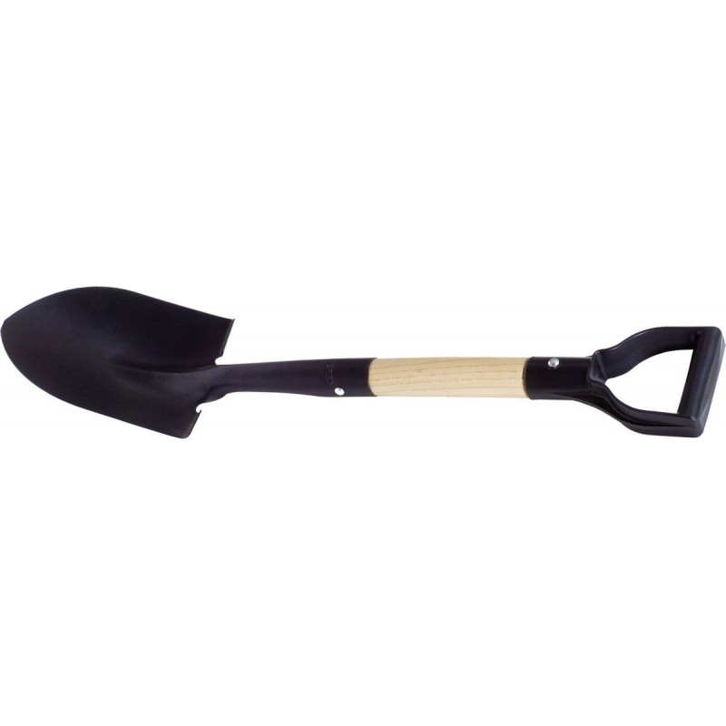 Stocker Steel shovel with wooden handle 70 cm