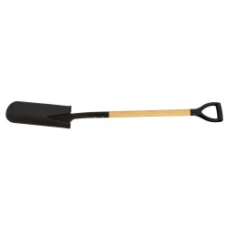 Stocker Steel gardener spade with wooden handle