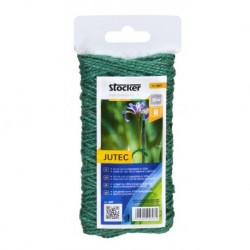 Stocker Jutec biodegradable jute thread 50 m green