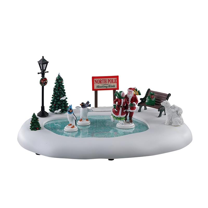 North Pole Skating Rink B/O 4.5V Ref. 14837