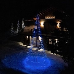 Twinkly LIGHT TREE Albero di Natale Smart 6 m 1000 Led RGBW BT + WiFi