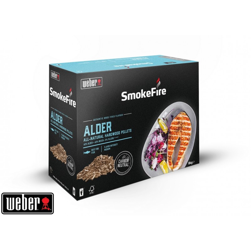 FSC Weber wood pellets - Alder Ref. 18290