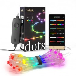 Twinkly DOTS Strip 3 m 60 Led RGB USB BT + WiFi Transparent Cable