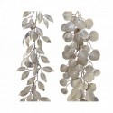 Garland with leaves and glitter 150 cm. Single piece