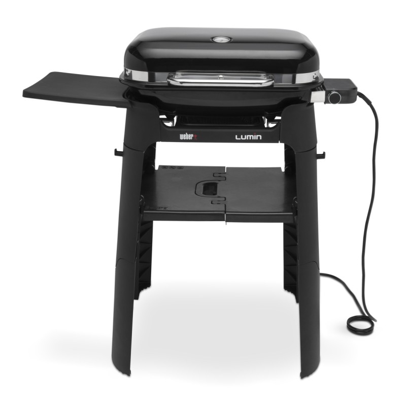 Weber Electric Barbecue Lumin With Black Stand Ref. 92010853 Weber Electric Barbecue Lumin With Black Stand Ref. 92010853