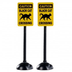 Scary Road Signs Set Of 2 Ref. 04712