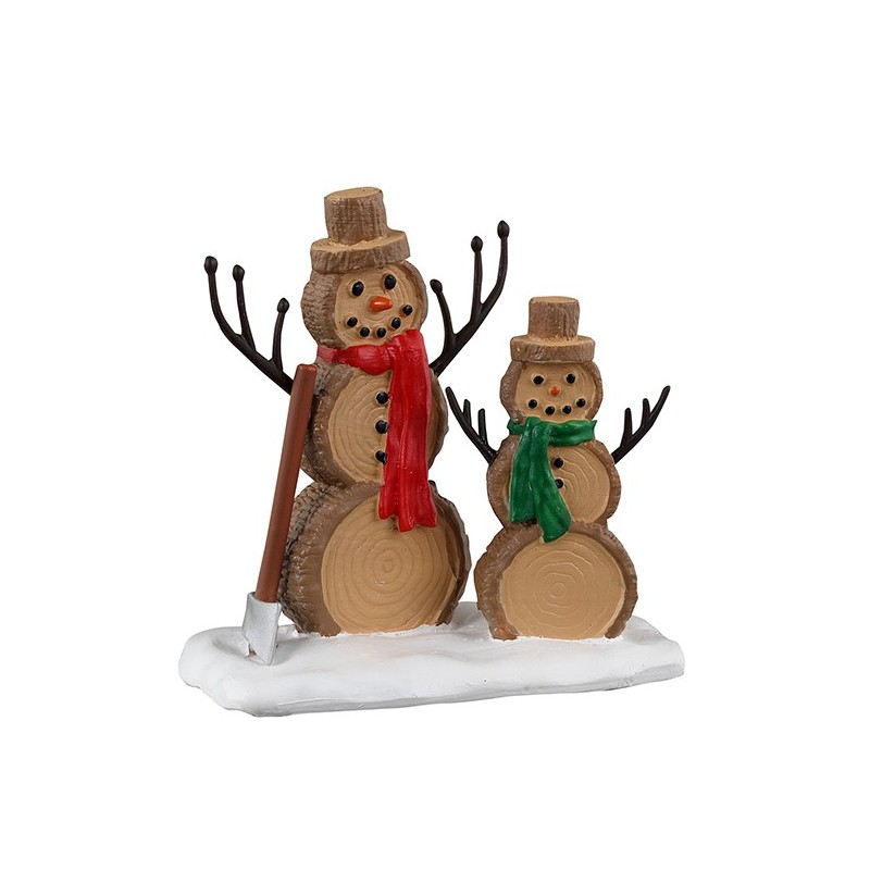 Log Snowmen Ref. 34095