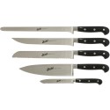 Berkel Adhoc Set of 5 Black Chef Knives