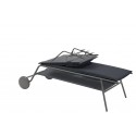 Sun Lounger MIAMI HIGH BEC LaFuma LFM5174 Dark Grey